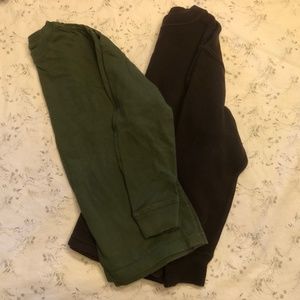 Kids two long sleeve shirts sz  6-7